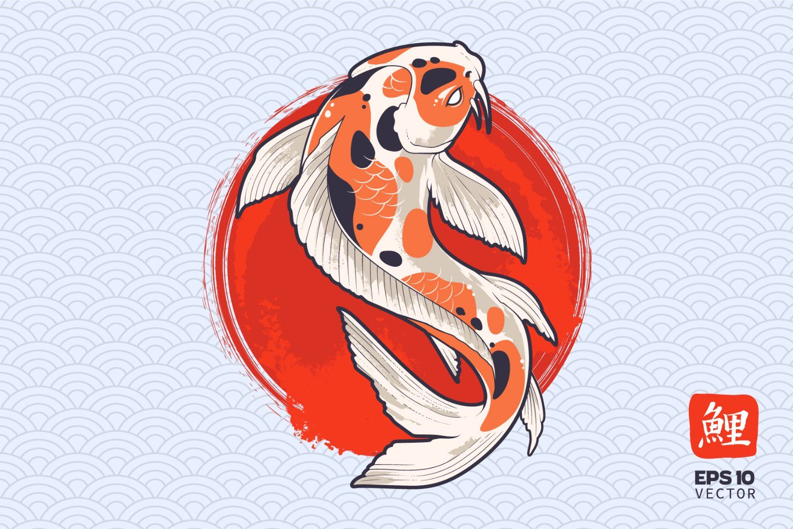 Koi Fish Vector Set — image 2