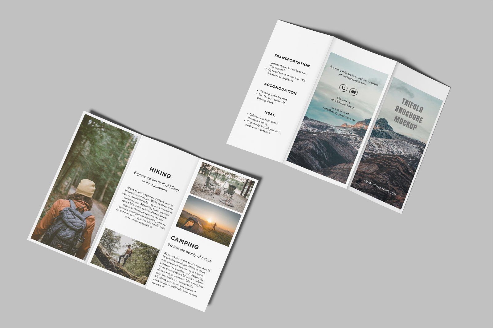 Trifold Brochure Mockup — image 2