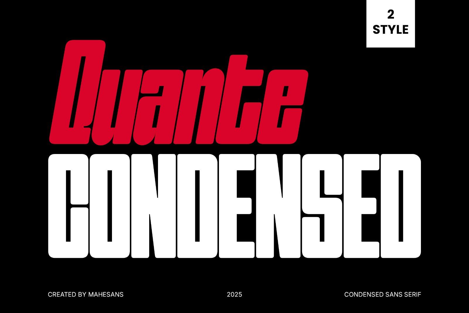 Quante Condensed — image 2
