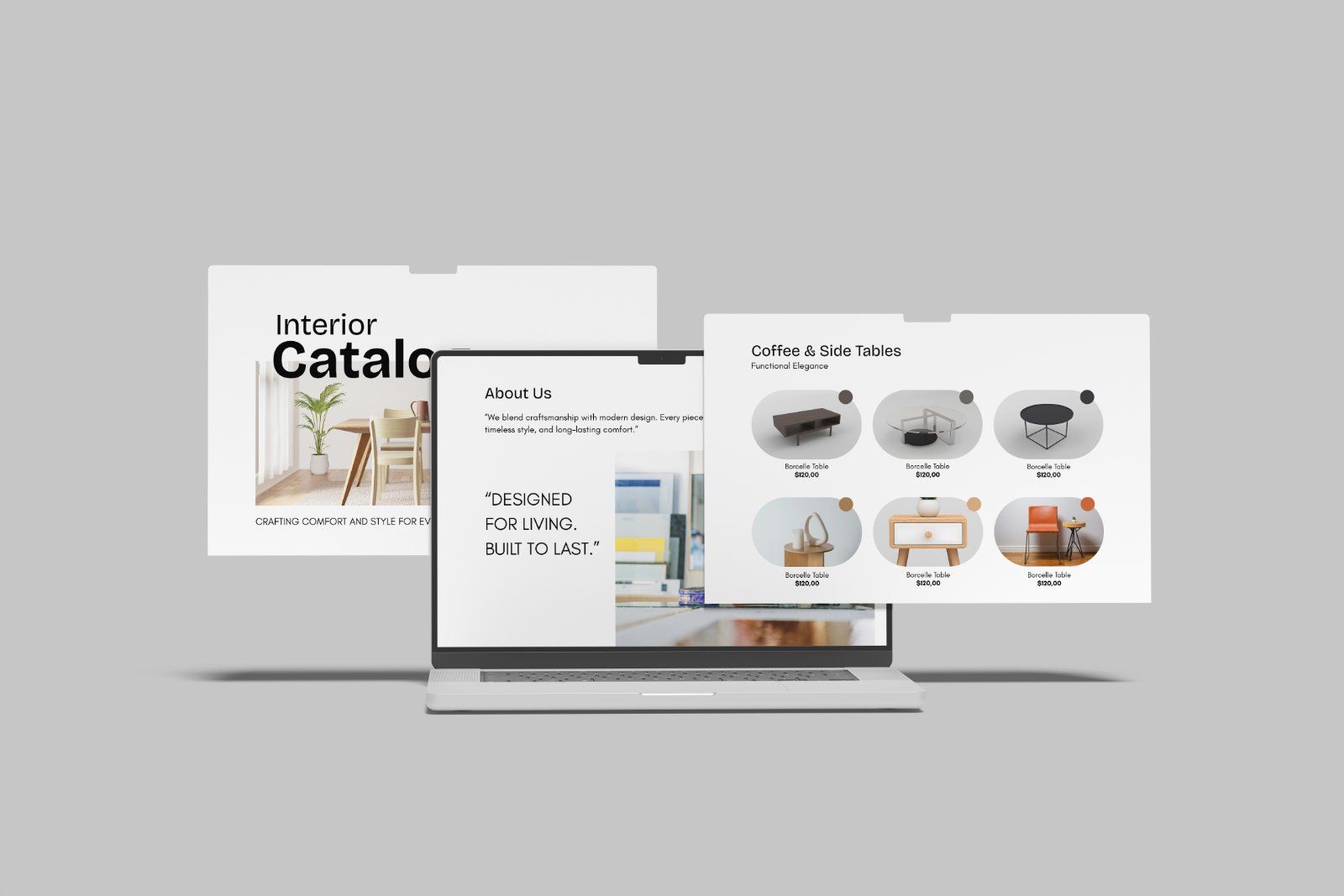 Laptop Screen Presentation Mockup — image 2