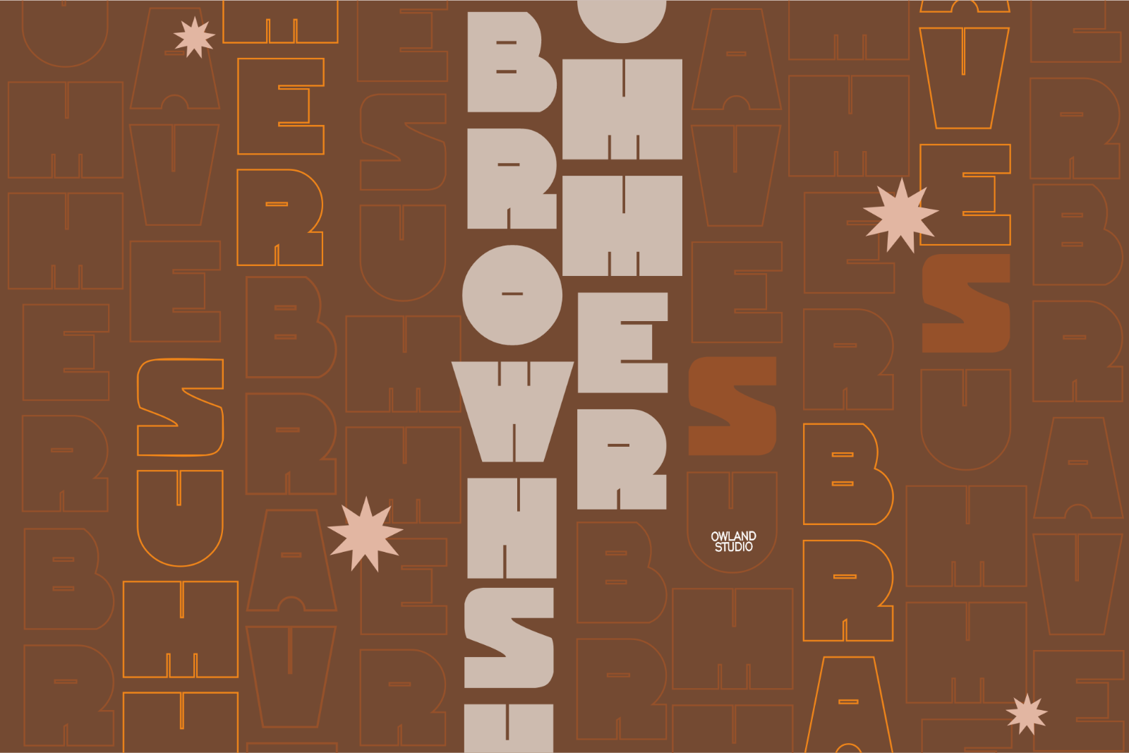 BROWN SUMMER - CARTOON FONT — image 2