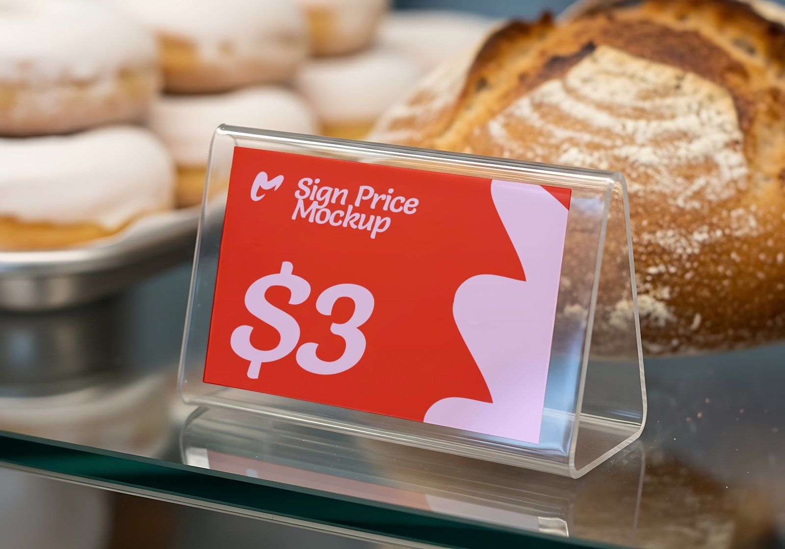 Premium Branding Pink Donut Store Mockup — image 12