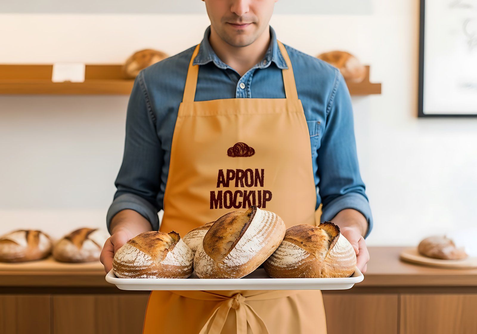 Premium Branding Bread & Coffee Store Mockup — image 3