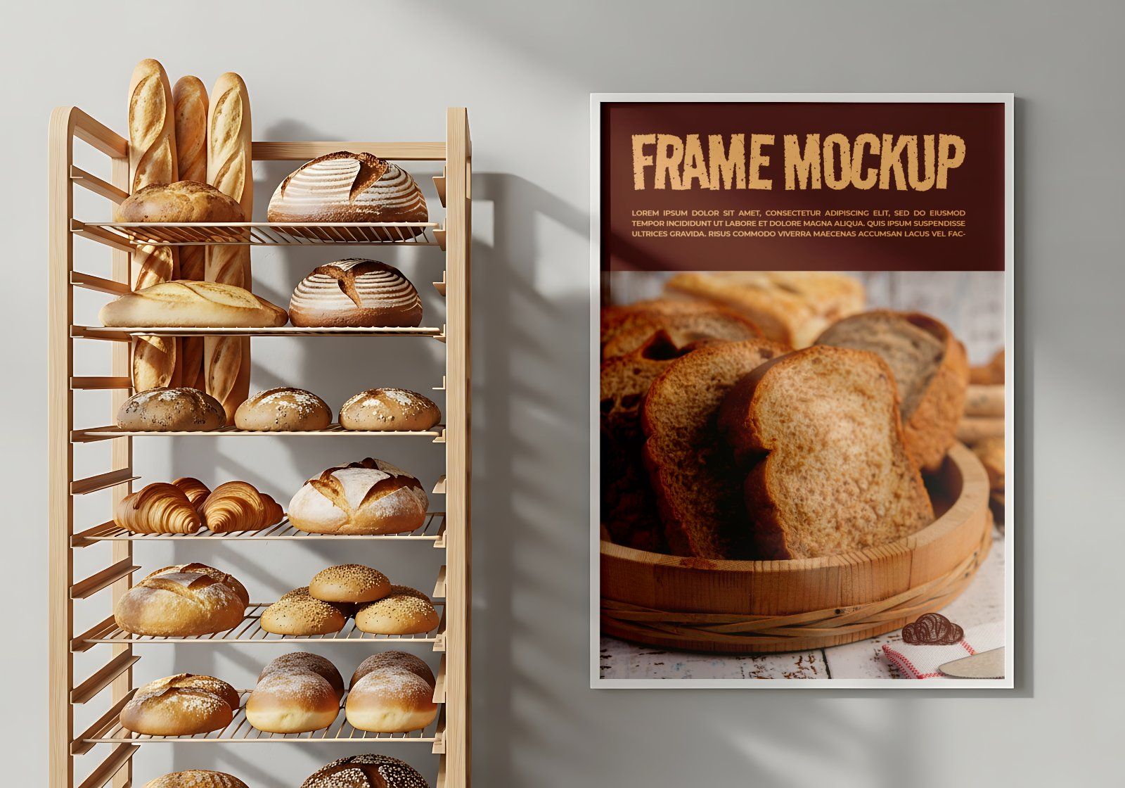 Premium Branding Bread & Coffee Store Mockup — image 4