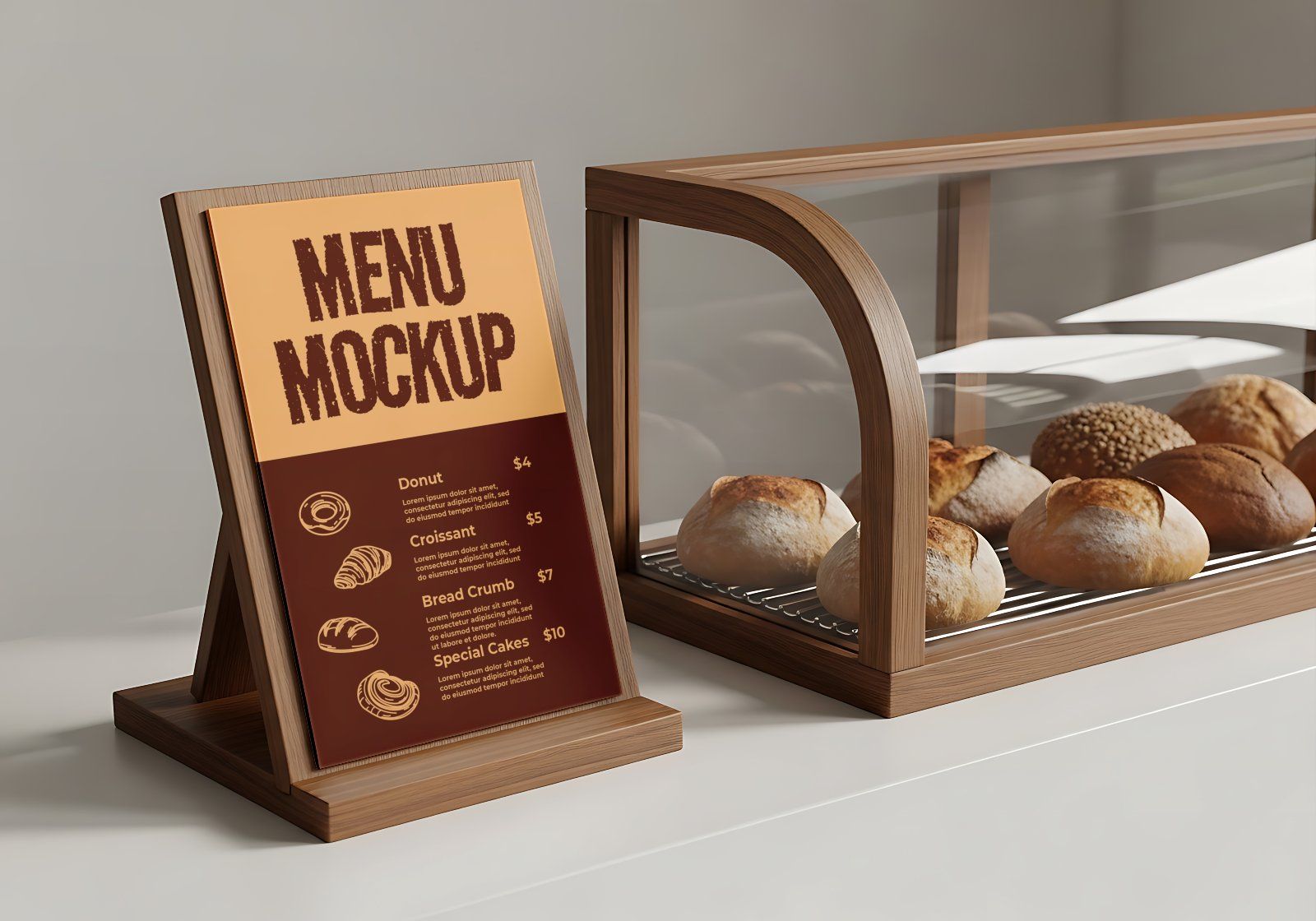 Premium Branding Bread & Coffee Store Mockup — image 5