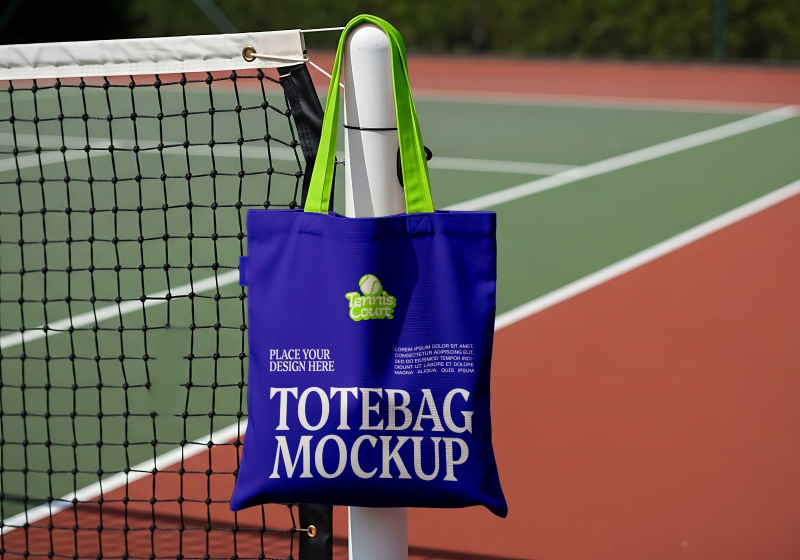 Pro Tennis Court Branding Mockup Bundle – 15 Premium PSD Scenes for Sportswear & Athletic Identity — image 15