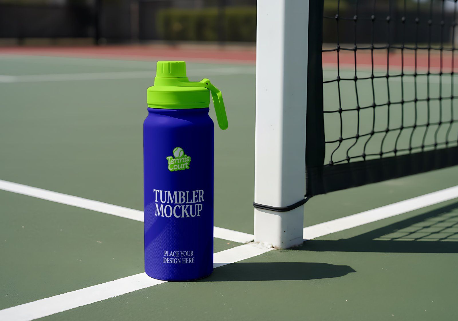 Pro Tennis Court Branding Mockup Bundle – 15 Premium PSD Scenes for Sportswear & Athletic Identity — image 16