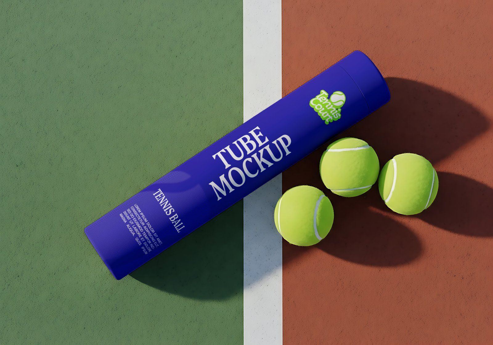 Pro Tennis Court Branding Mockup Bundle – 15 Premium PSD Scenes for Sportswear & Athletic Identity — image 7