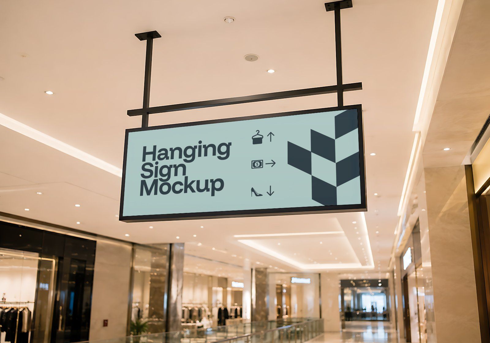 Premium City Mall Branding Mockup Bundle – 15 Giant PSD Scenes for Shopping Center & Retail Mega Arc — image 17