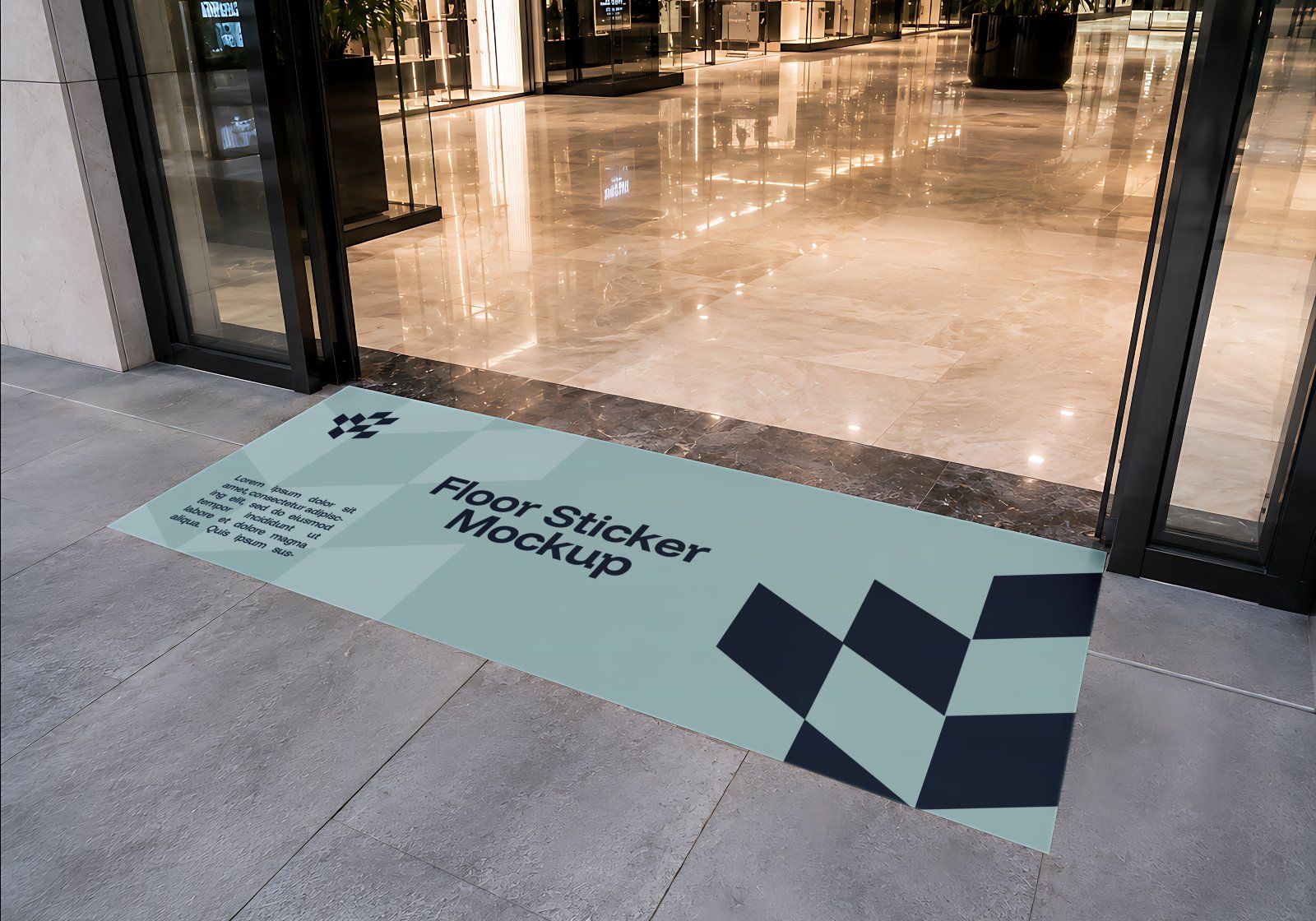 Premium City Mall Branding Mockup Bundle – 15 Giant PSD Scenes for Shopping Center & Retail Mega Arc — image 14