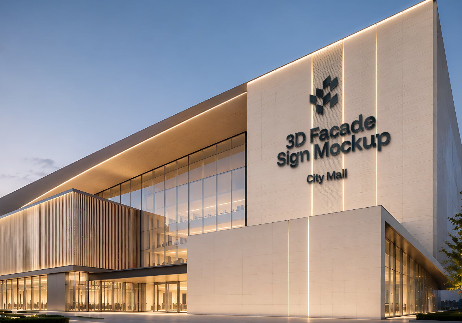 Premium City Mall Branding Mockup Bundle – 15 Giant PSD Scenes for Shopping Center & Retail Mega Arc — image 9