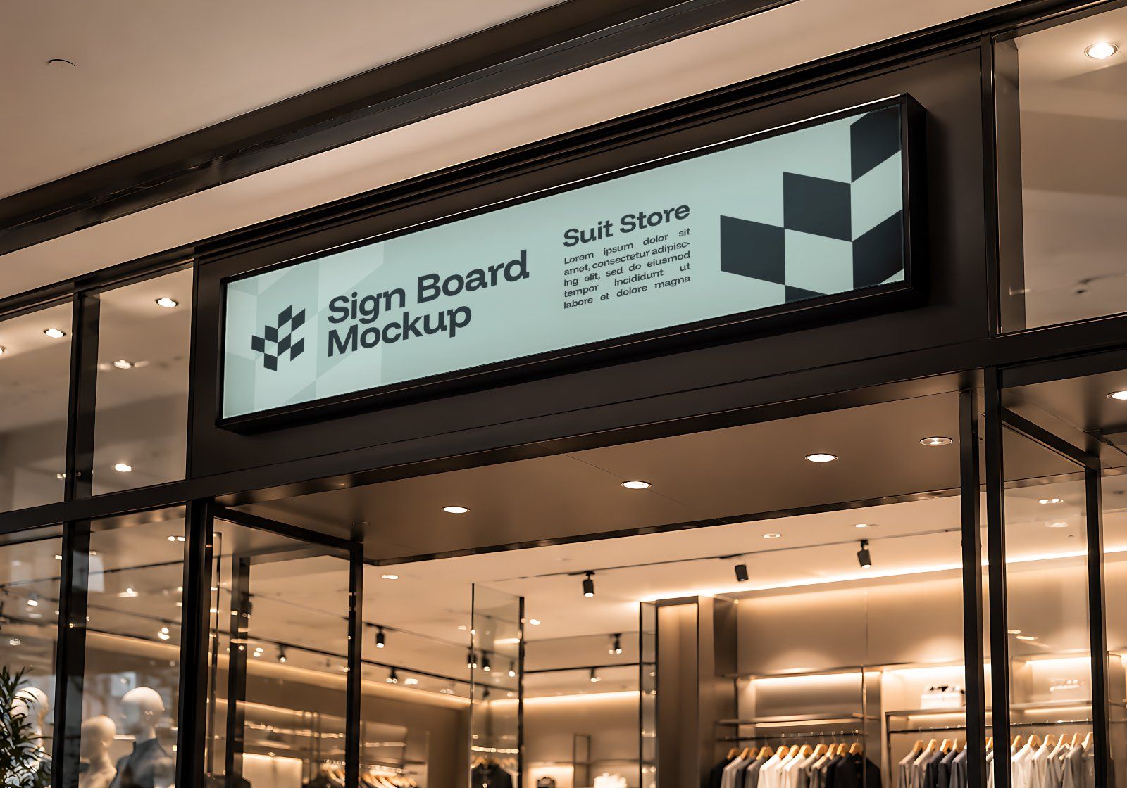Premium City Mall Branding Mockup Bundle – 15 Giant PSD Scenes for Shopping Center & Retail Mega Arc — image 8