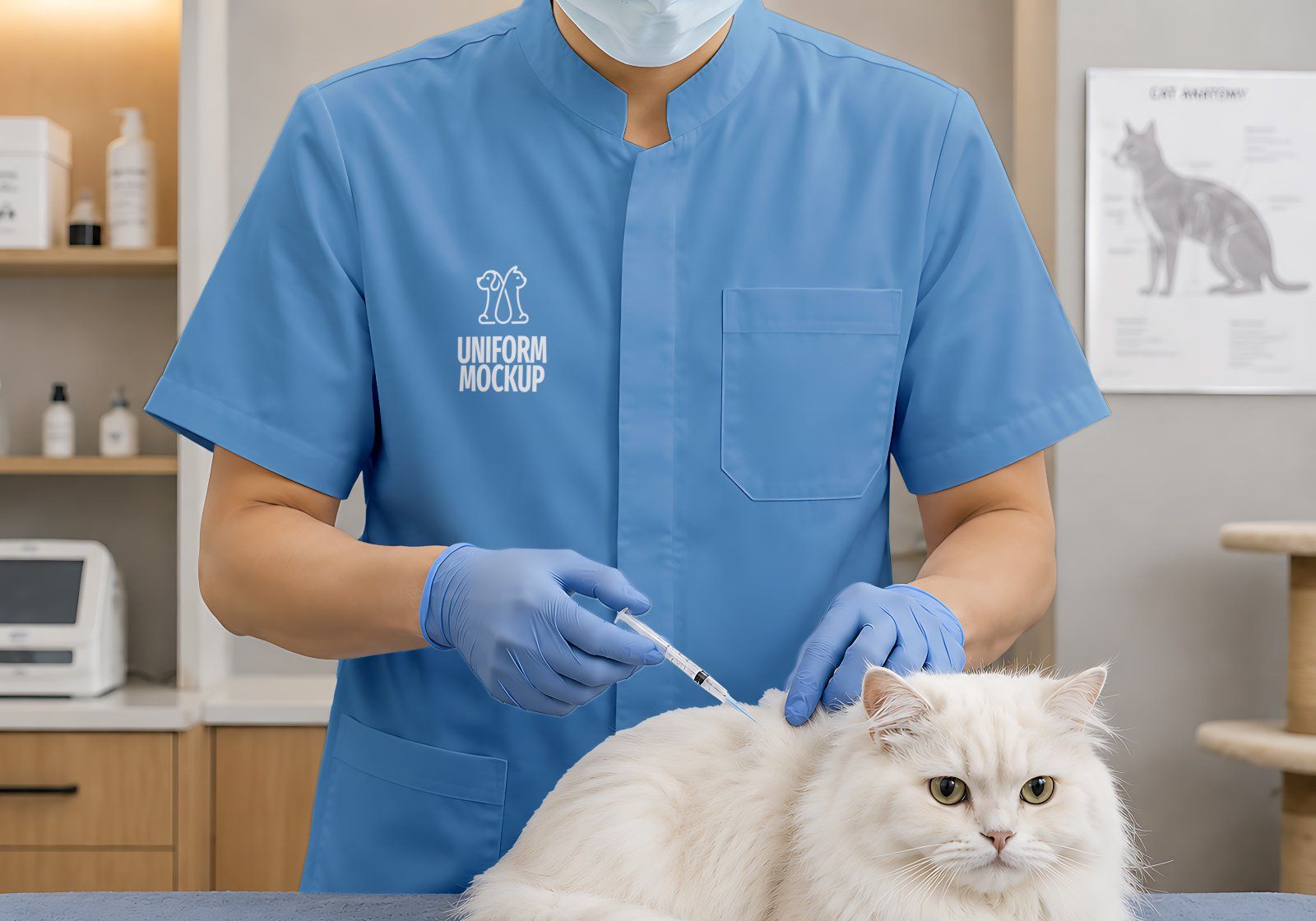 Premium Veterinary Hospital Branding Mockup Bundle – 15 Clinical PSD Scenes for Vet Clinics — image 20