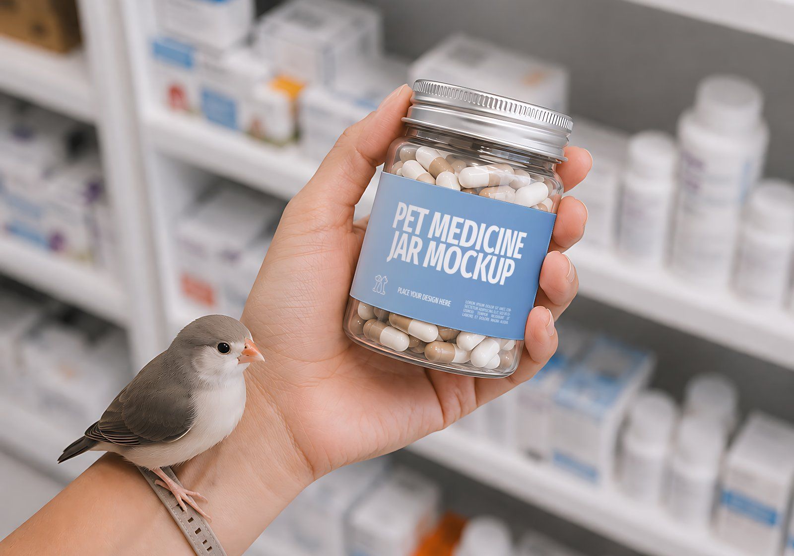 Premium Veterinary Hospital Branding Mockup Bundle – 15 Clinical PSD Scenes for Vet Clinics — image 12