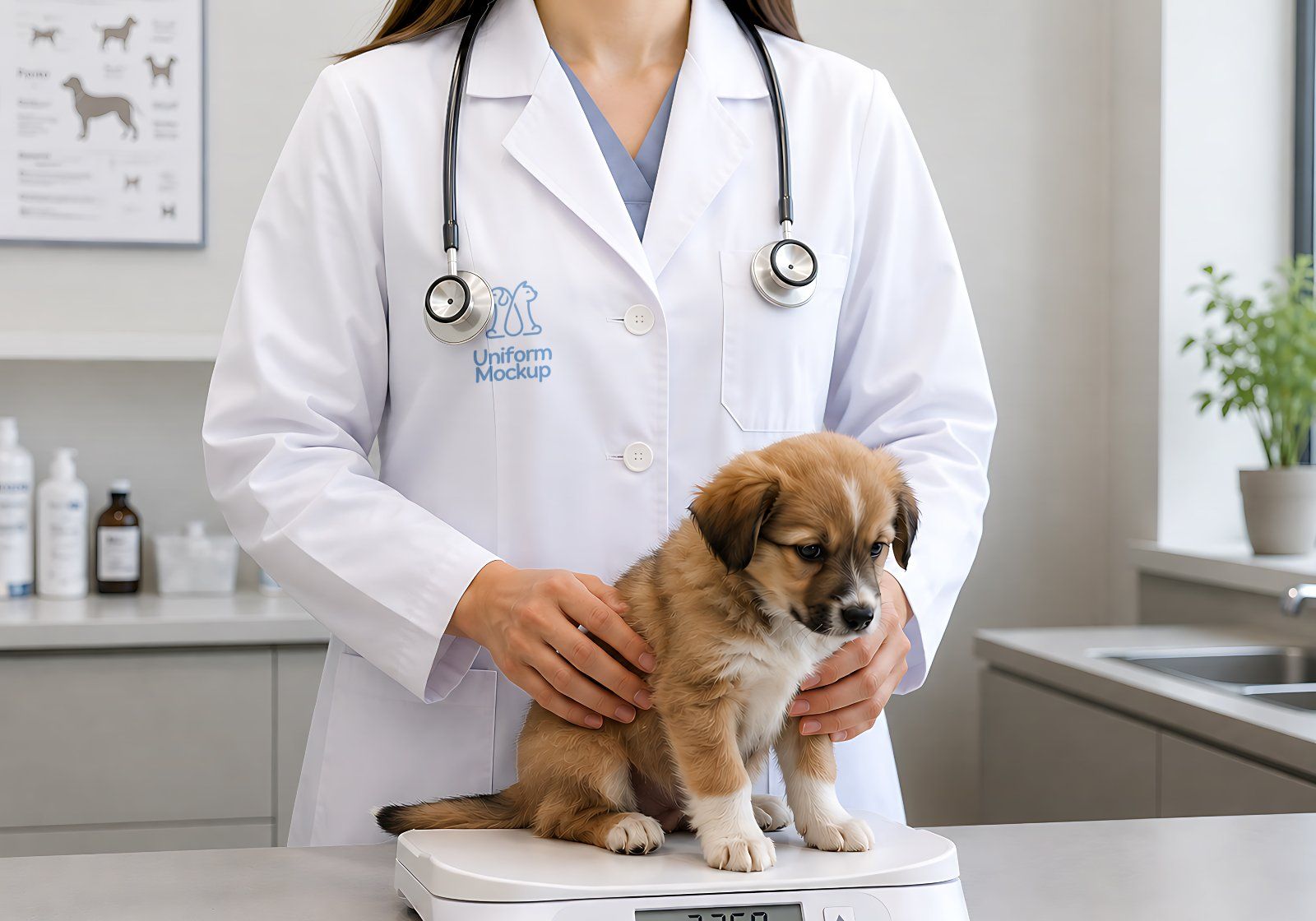 Premium Veterinary Hospital Branding Mockup Bundle – 15 Clinical PSD Scenes for Vet Clinics — image 8