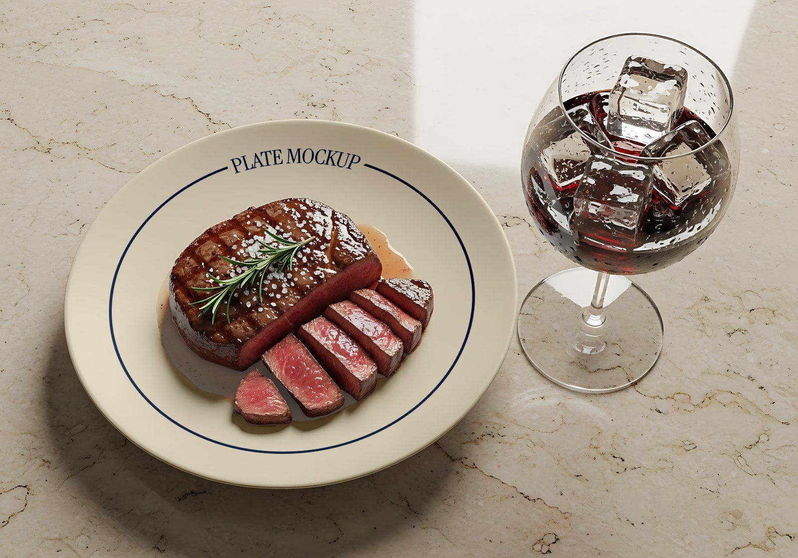 Premium Branding Blue Restaurant Mockup — image 16