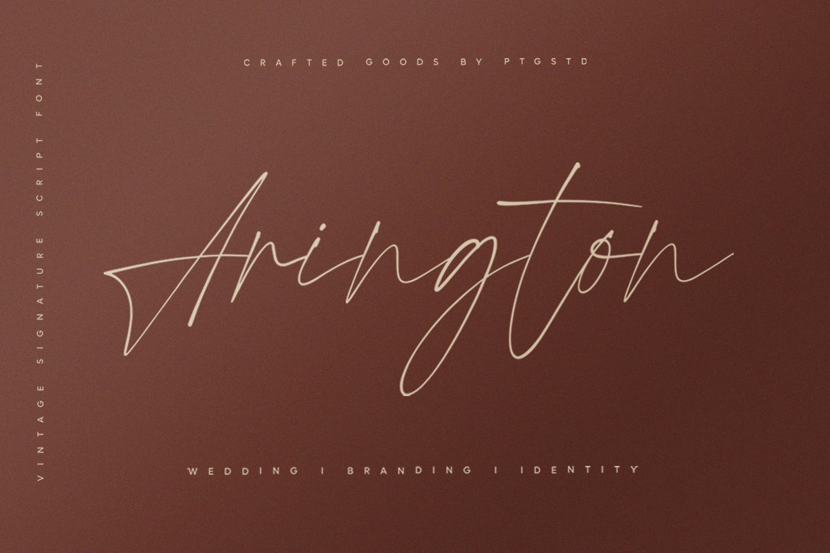 Arington | Vintage Signature Script — image 10