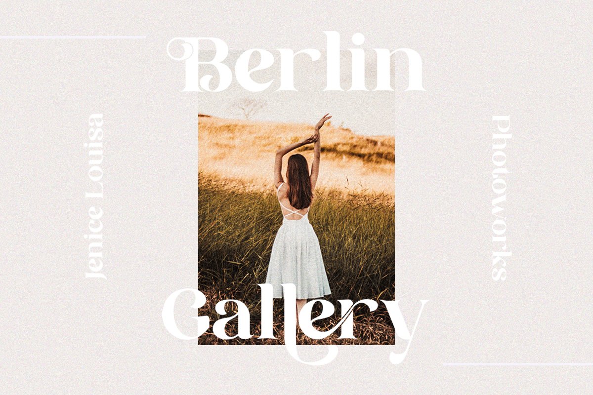 Borgeny | Modern Classy Serif Font — image 8