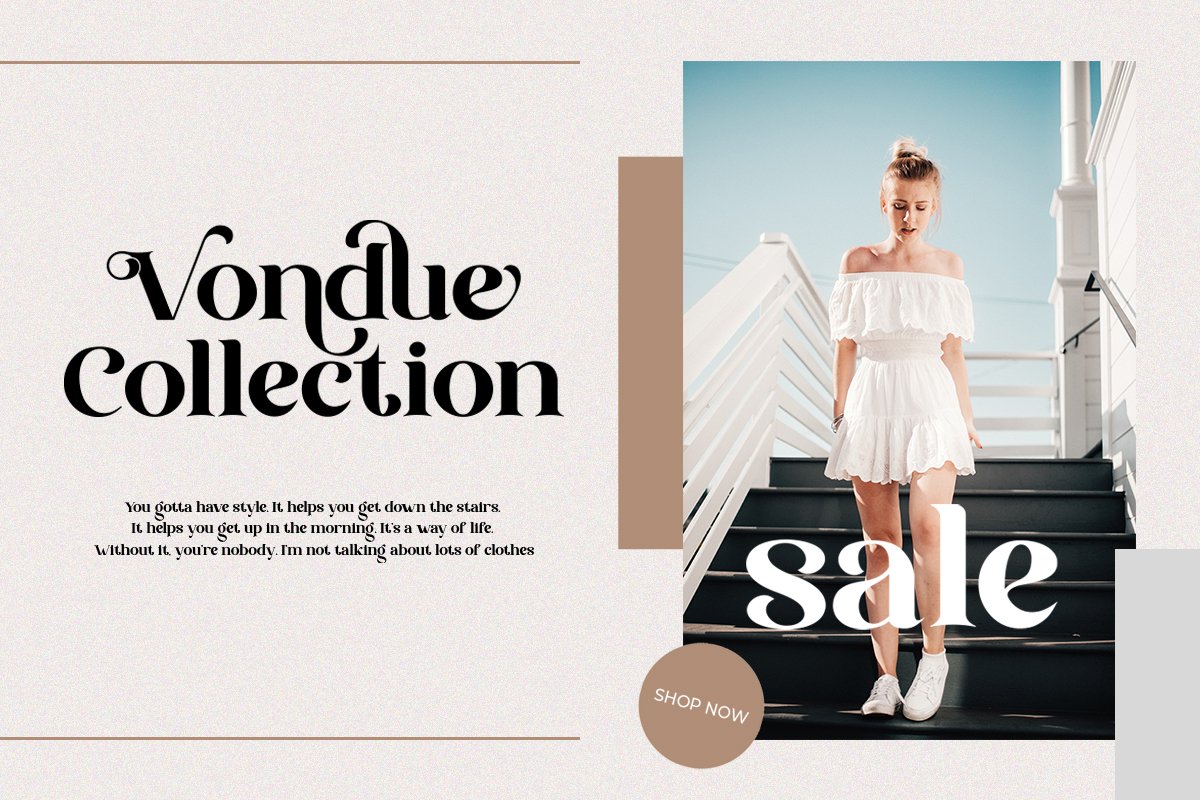 Borgeny | Modern Classy Serif Font — image 2