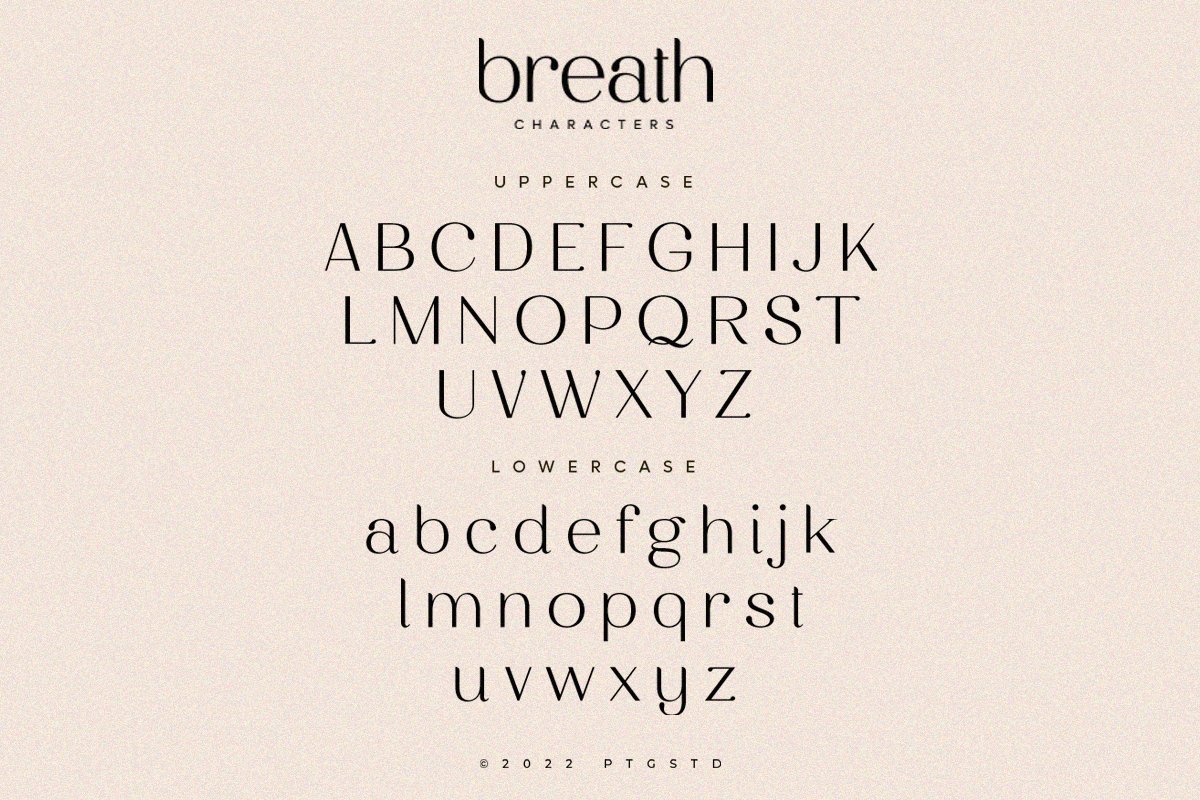 Breath | Modern Ligature Serif — image 2