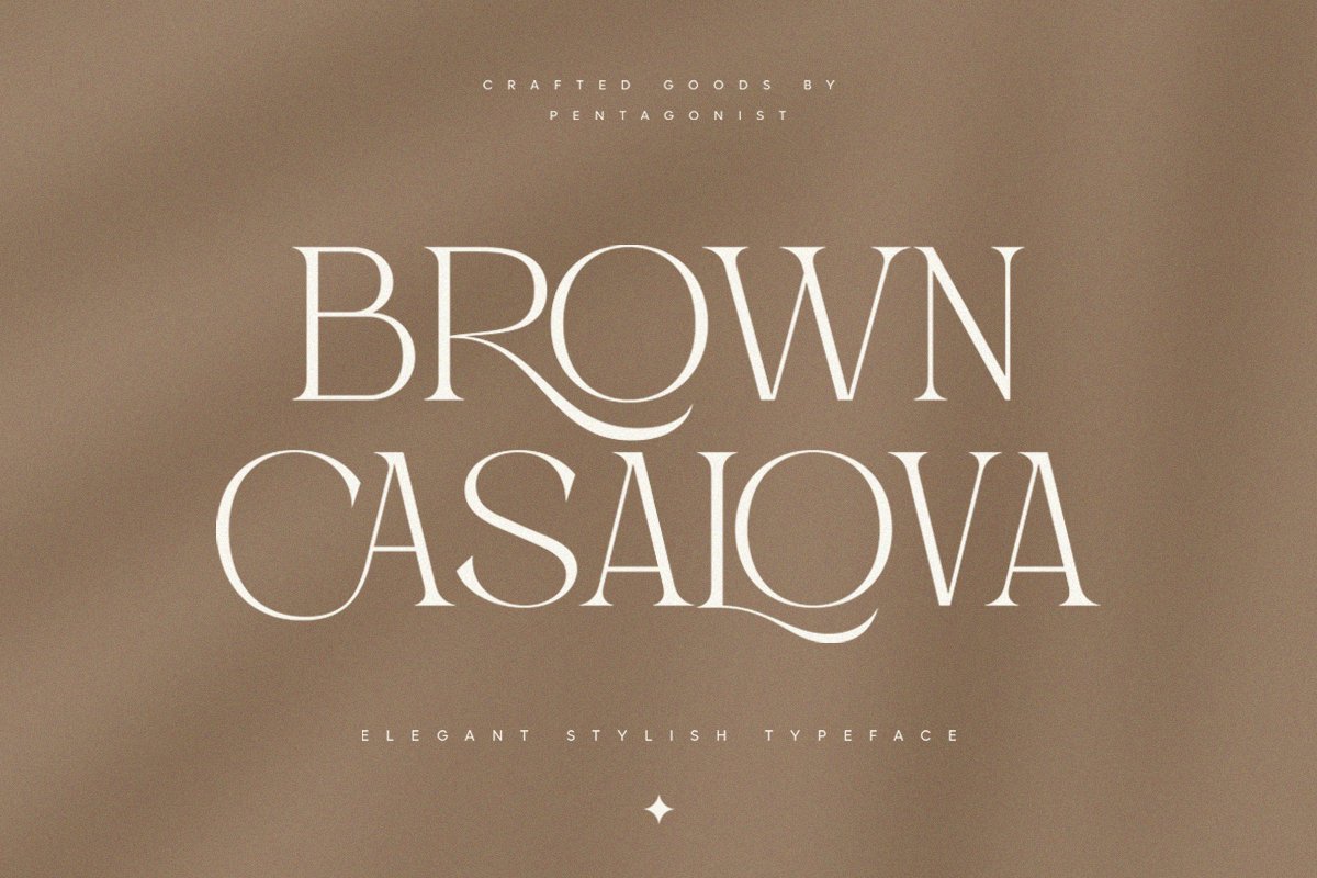 Brown Casalova | Stylish Typeface — image 10