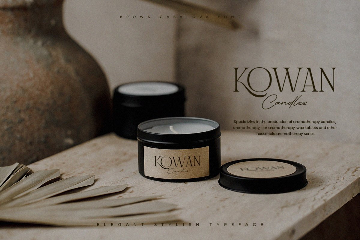 Brown Casalova | Stylish Typeface — image 5