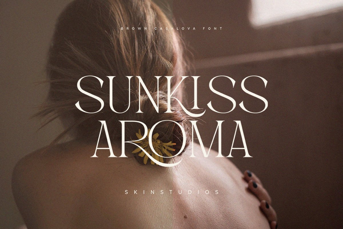 Brown Casalova | Stylish Typeface — image 3