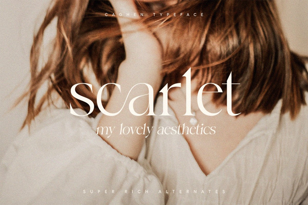 Caghen | Rich Ligature Serif — image 8