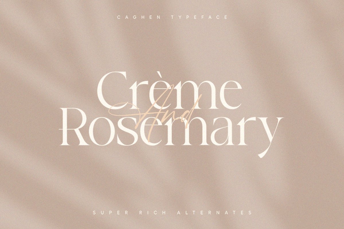 Caghen | Rich Ligature Serif — image 6