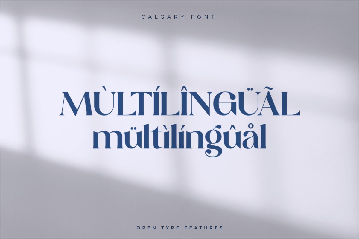 Calgary | New Stylish Serif Font — image 7
