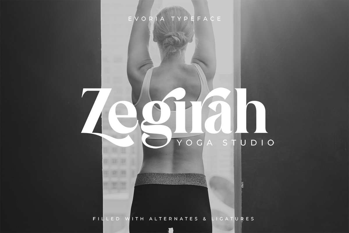 Evoria | Modern Serif Font — image 9