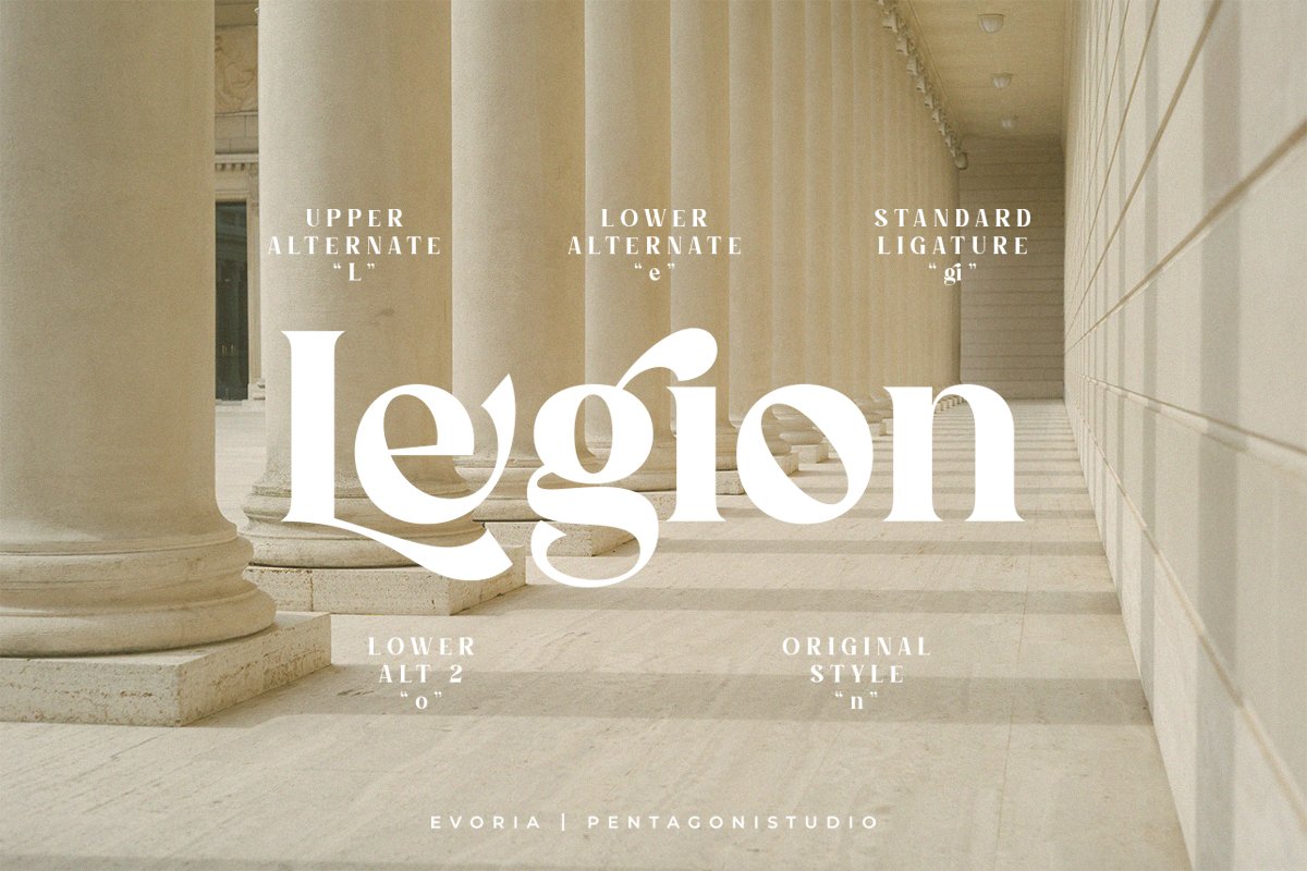 Evoria | Modern Serif Font — image 7