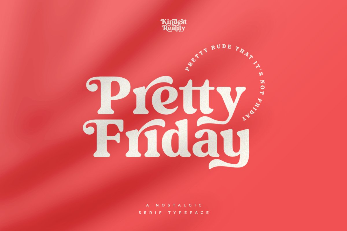 Kindest Reality | A Nostalgic Serif — image 12