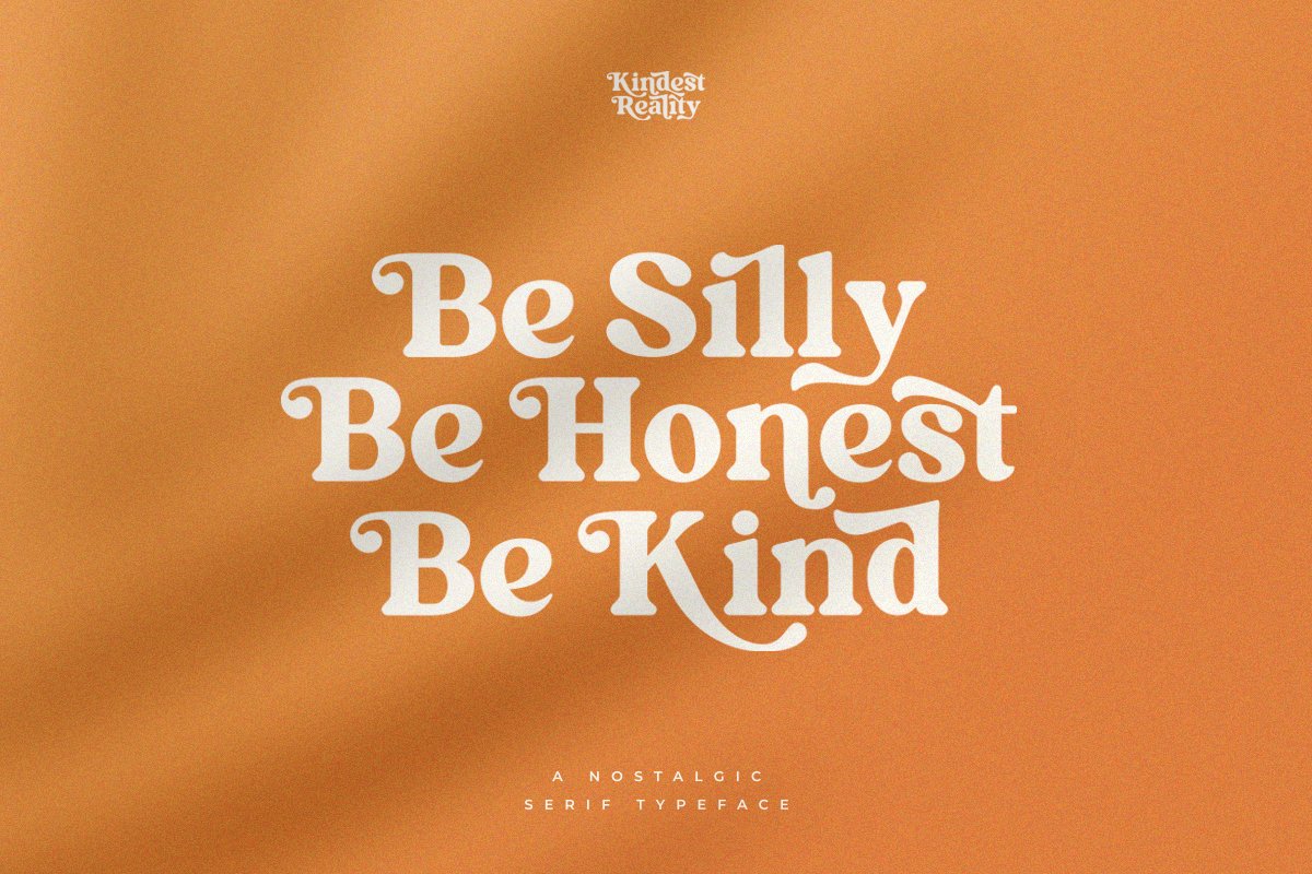 Kindest Reality | A Nostalgic Serif — image 10