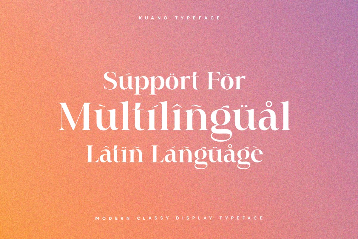 Kuano | Classy Display Serif — image 2