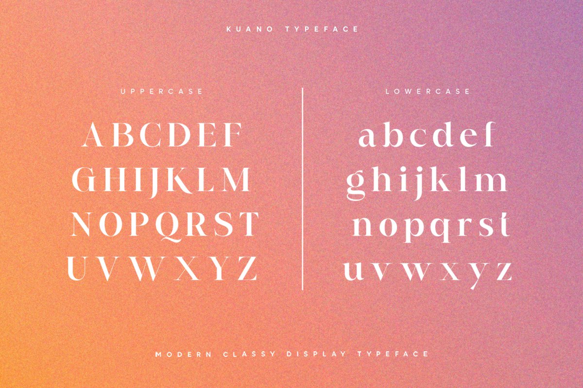 Kuano | Classy Display Serif — image 1