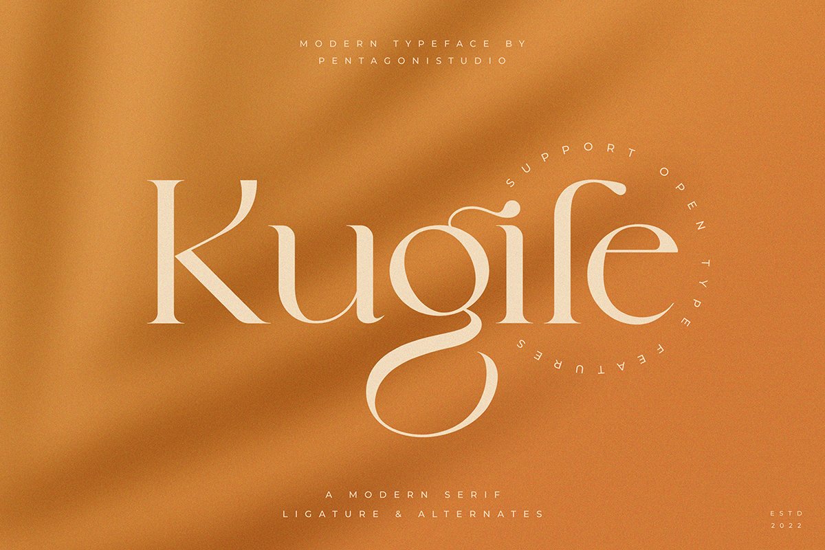 Kugile | Classy Serif Font — image 12