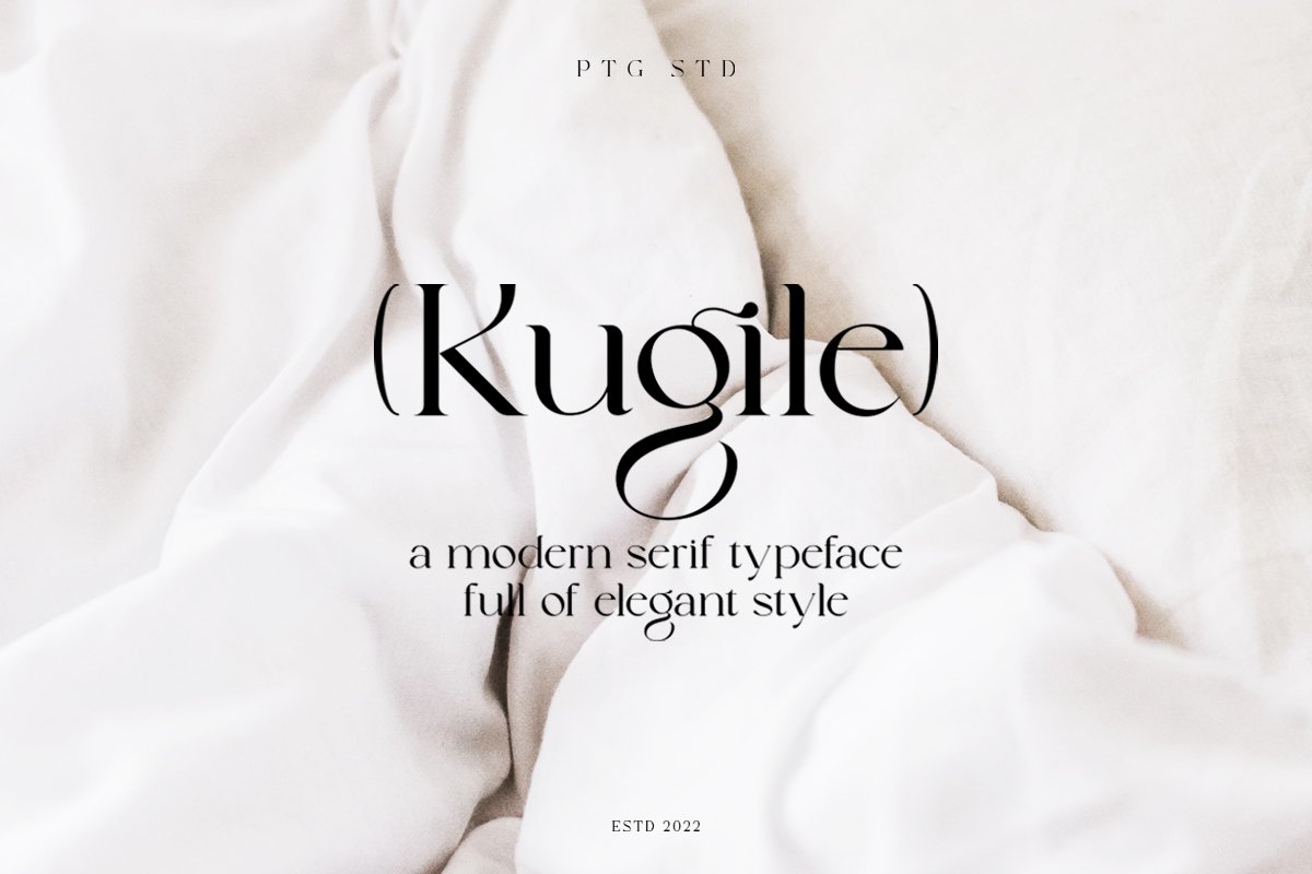 Kugile | Classy Serif Font — image 6