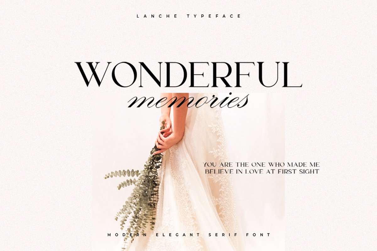 Lanche | Modern Elegant Serif Font — image 3