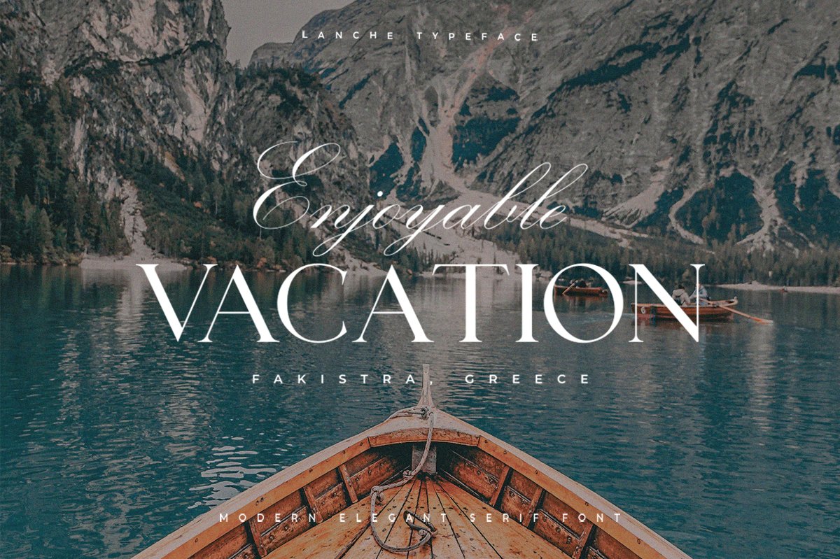 Lanche | Modern Elegant Serif Font — image 2