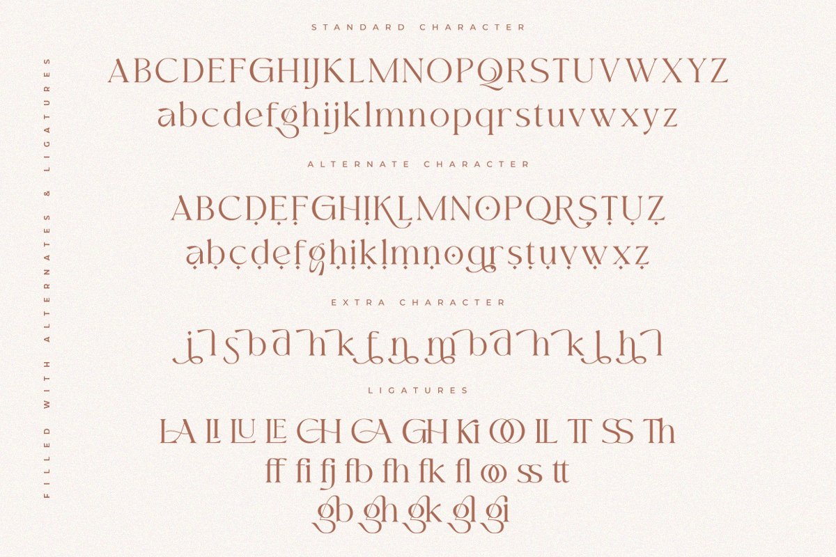 Moglan | Ligature Serif Typeface — image 1