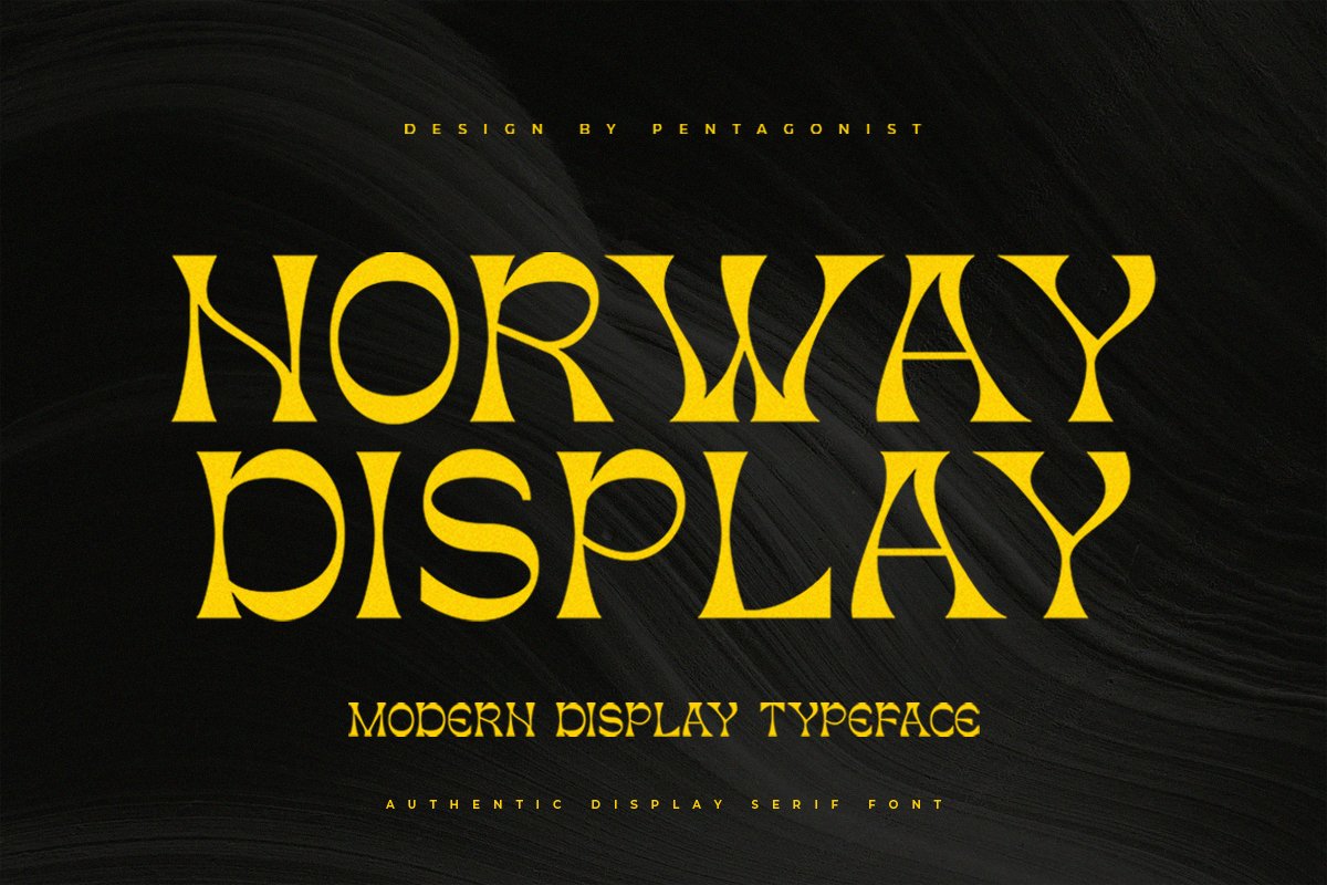 Norway | Authentic Display Typeface — image 10
