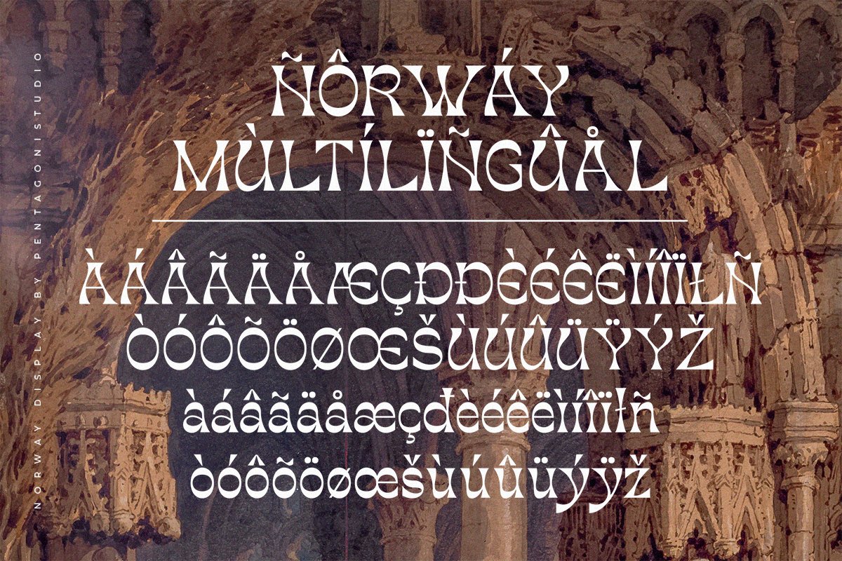 Norway | Authentic Display Typeface — image 1