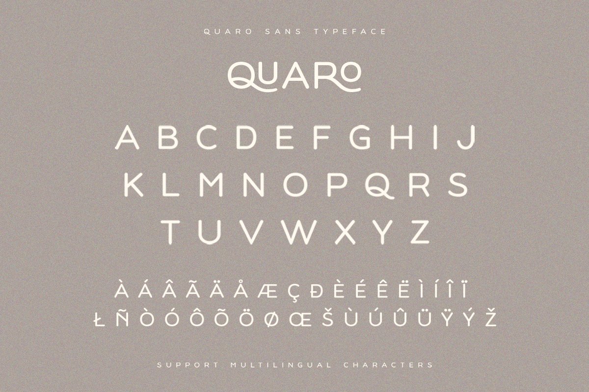 Quaro | Modern Display Sans — image 1