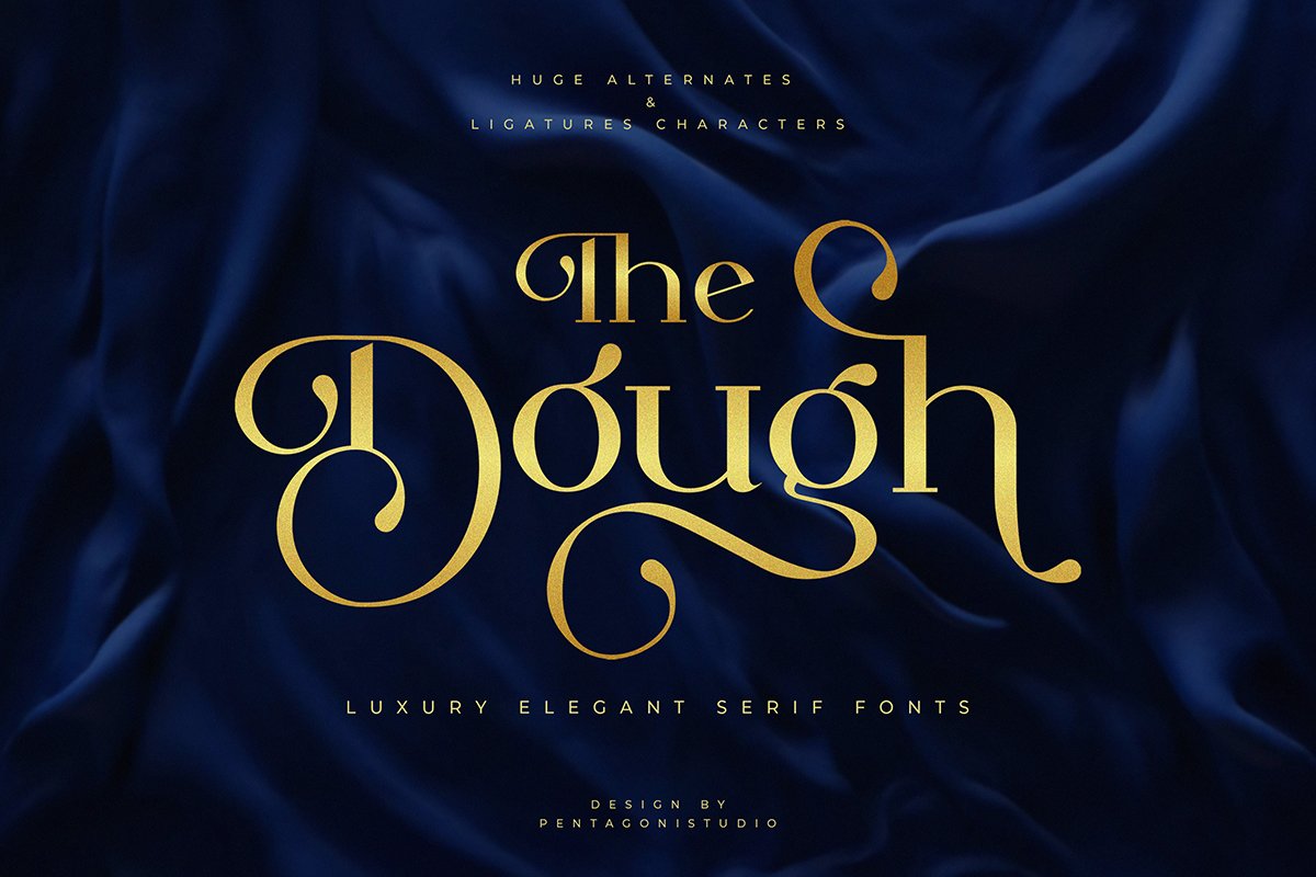 The Dough | Luxury Style Serif Font — image 13
