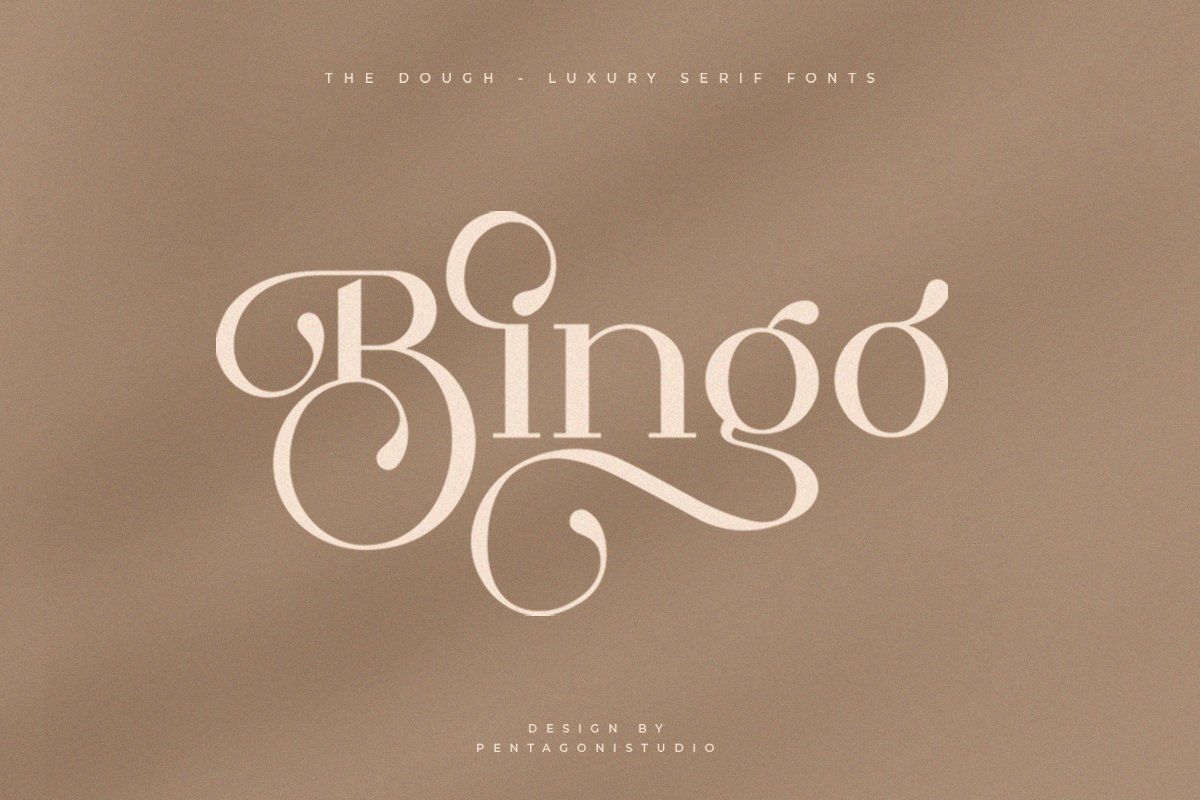 The Dough | Luxury Style Serif Font — image 12