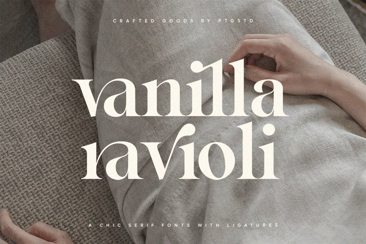 Vanilla Ravioli | Chic Ligature Serif Font — image 10