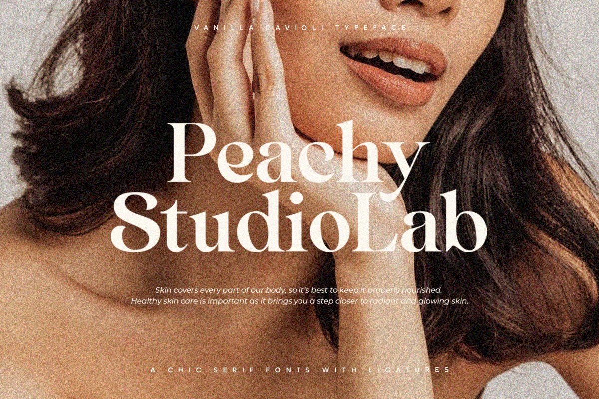 Vanilla Ravioli | Chic Ligature Serif Font — image 4