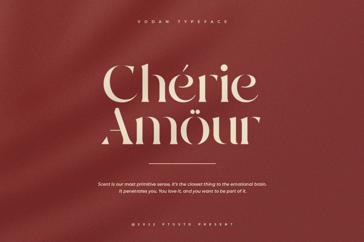 Vodan | Classic Stencil Serif Font — image 9