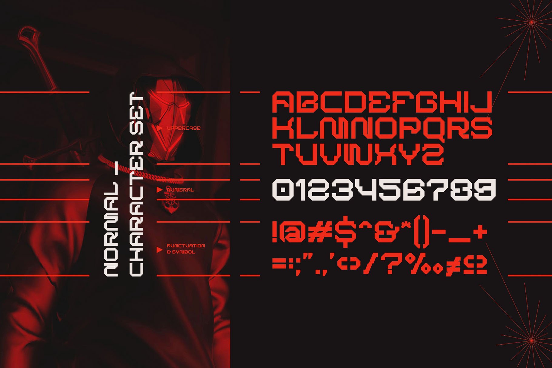 BARKMO36 - Futuristic Mecha Font — image 6